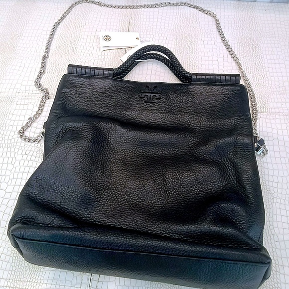 VERY RARE "SOLD OUT & BRAND NEW Tory Burch Taylor Convertible Foldover Crossbody - Picture 1 of 16